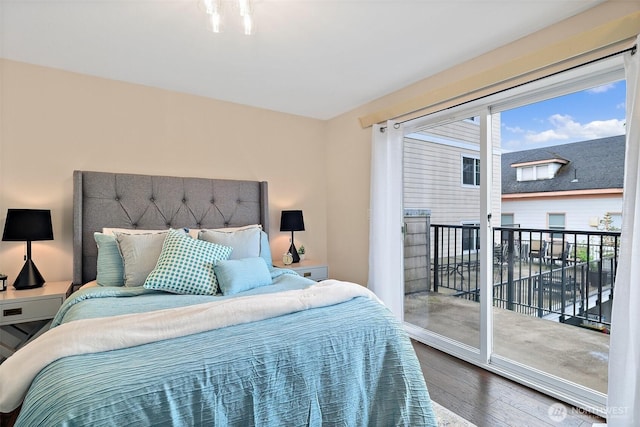 107 20th Ave Unit 306, Seattle, WA 98122 - bedroom with wood finished floors and access to outside