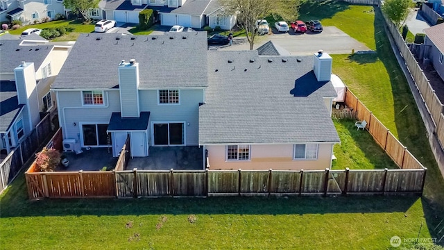 6049 Merlot Ln SE, Lacey, WA 98513 - bird's eye view featuring a residential view