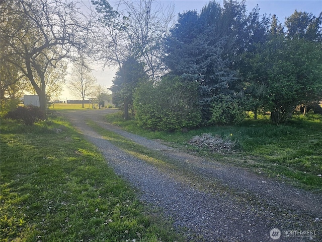 view of road