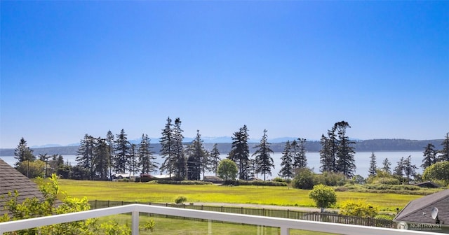 664 Lactrup Spur Ln, Camano Island, WA 98282 - property view of mountains featuring a water view