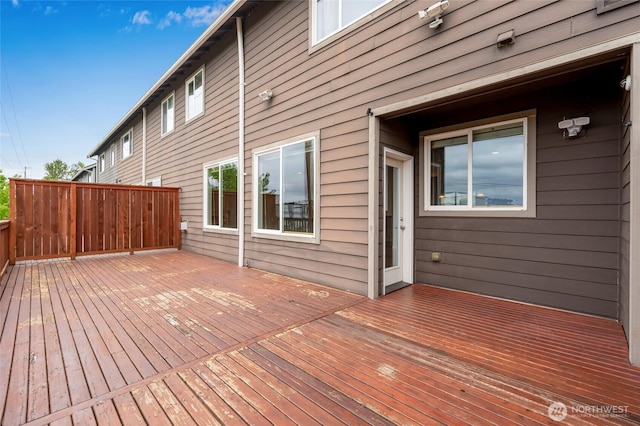 view of deck