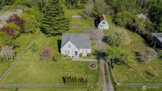 aerial view