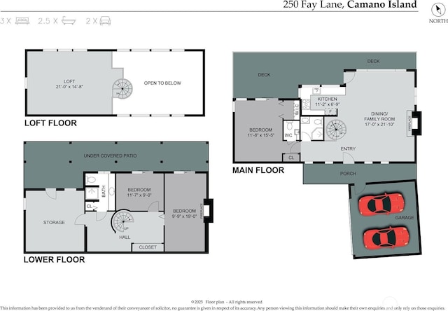 250 Fay Ln, Camano Island, WA 98282 - view of layout