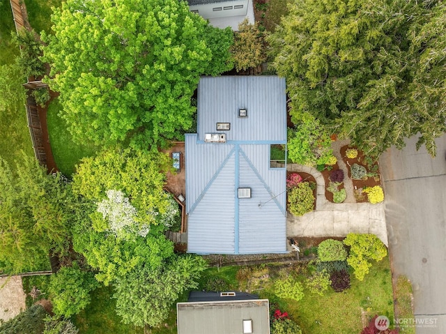 view of subject property