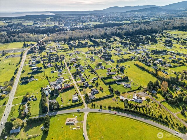 34 Van Dyken Dr, Sequim, WA 98382 - bird's eye view featuring a mountain view