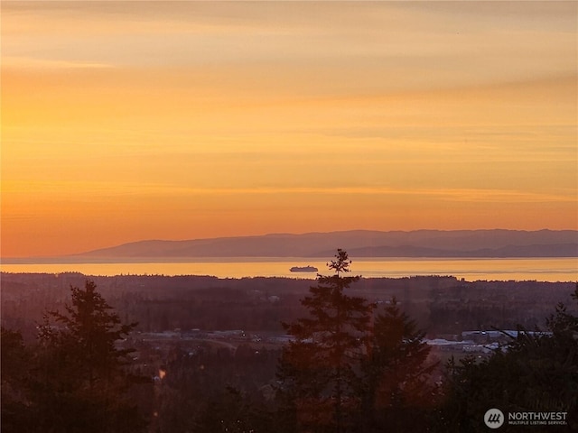 1573 Doe Run Rd, Sequim, WA 98382 - property view of mountains featuring a water view