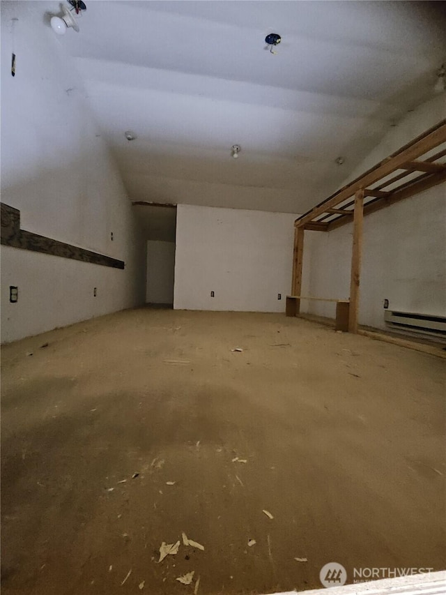 8 Calder Rd, Elma, WA 98541 - garage featuring baseboard heating
