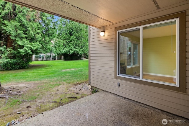 exterior space with visible vents