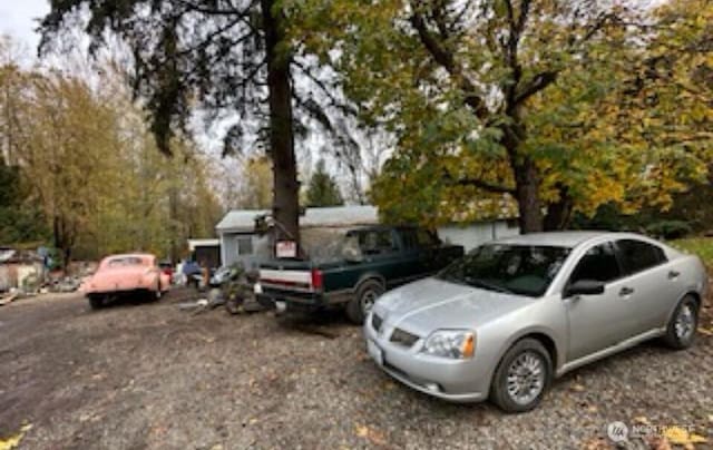view of vehicle parking