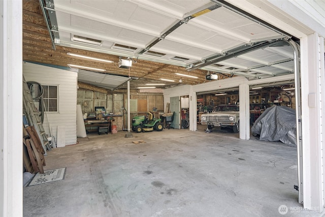 1506 163rd Pl, Long Beach, WA 98631 - garage with a garage door opener