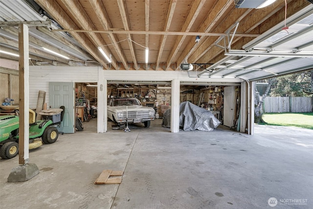 1506 163rd Pl, Long Beach, WA 98631 - garage featuring a garage door opener