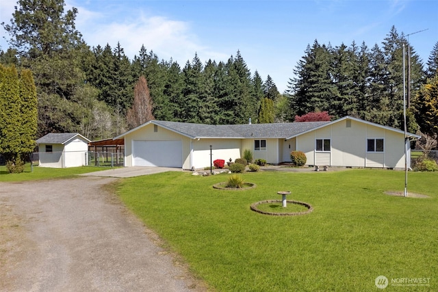 1304 Mix St NW, Olympia, WA 98502 - ranch-style home with driveway and a garage