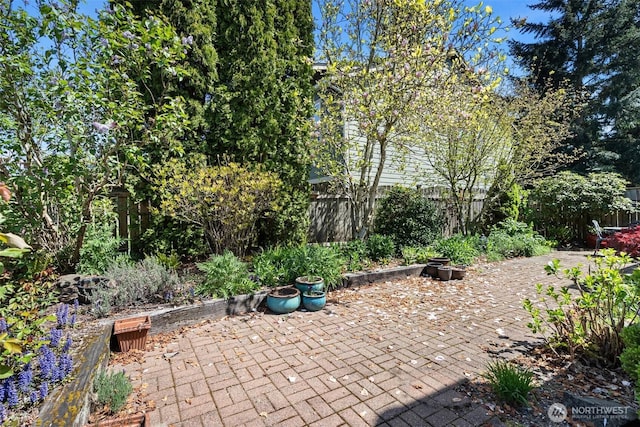 1123 N Whitman, Tacoma, WA 98406 - view of patio / terrace featuring fence