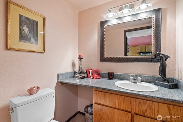 1123 N Whitman, Tacoma, WA 98406 - half bathroom with toilet and vanity