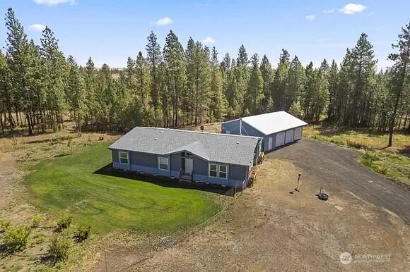 200LOTA Fineview, Chehalis, WA 98532 - view from above of property with a heavily wooded area