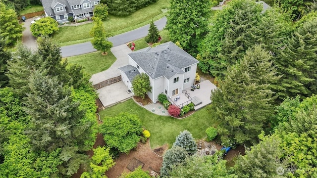 19017 5th St E, Lake Tapps, WA 98391 - aerial view of property and surrounding area