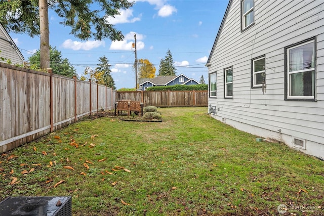 1921 N Stevens St, Tacoma, WA 98406 - view of yard with a fenced backyard