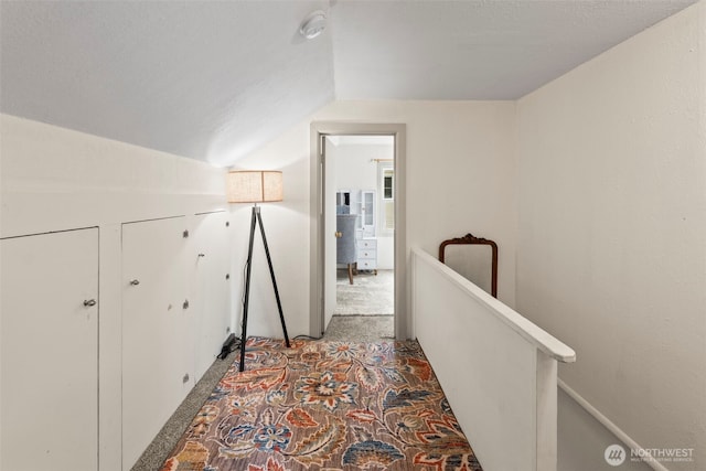 1921 N Stevens St, Tacoma, WA 98406 - hall with an upstairs landing and lofted ceiling