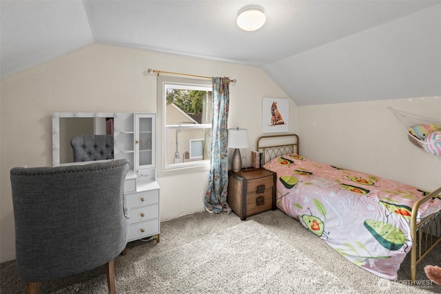 1921 N Stevens St, Tacoma, WA 98406 - carpeted bedroom featuring vaulted ceiling