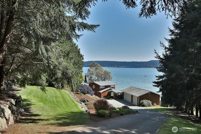 property view of water