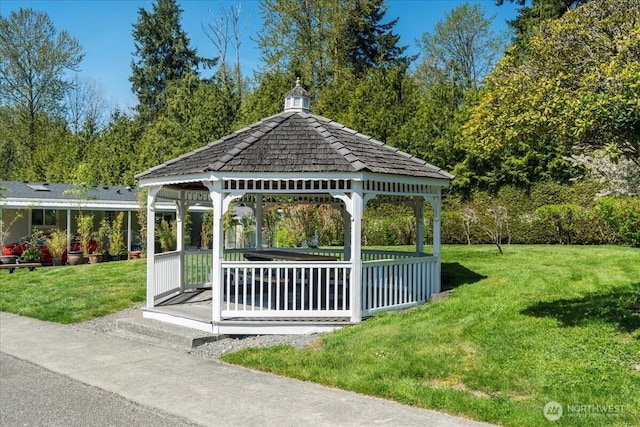 23825 15th Ave SE Unit 180, Bothell, WA 98021 - view of community with a lawn and a gazebo