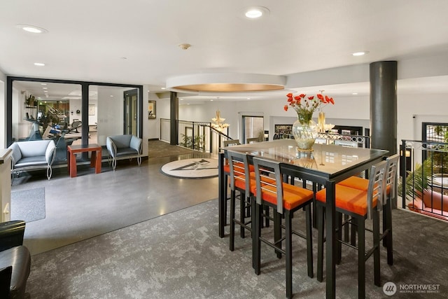 323 Queen Anne Ave N Unit 508, Seattle, WA 98109 - dining room with recessed lighting