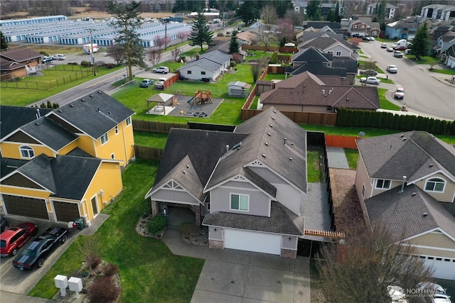 1509 Seahawk Dr, Ferndale, WA 98248 - drone / aerial view with a residential view