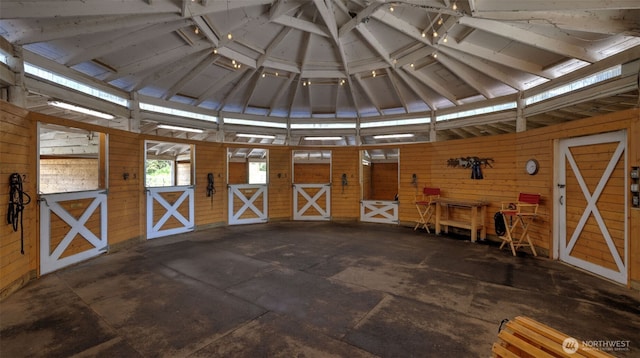 view of stable