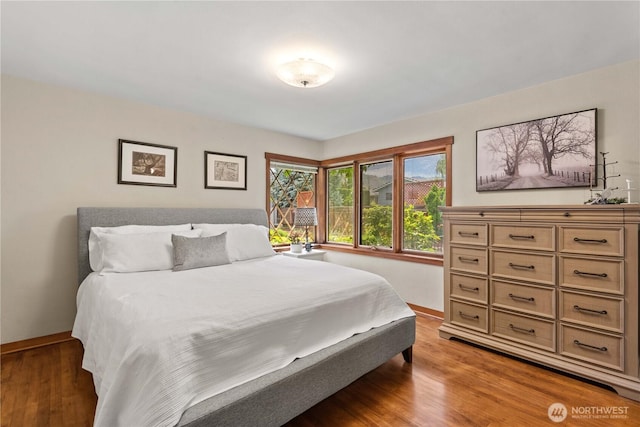 1423 Springwater Ave, Wenatchee, WA 98801 - bedroom featuring baseboards and light wood-style floors