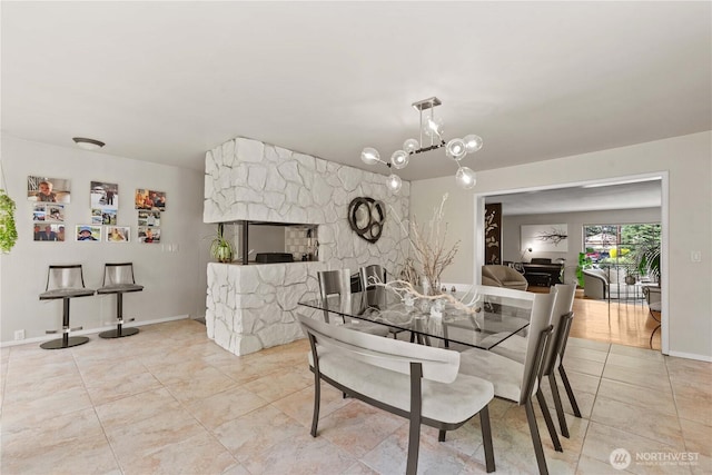 1423 Springwater Ave, Wenatchee, WA 98801 - dining room with a chandelier
