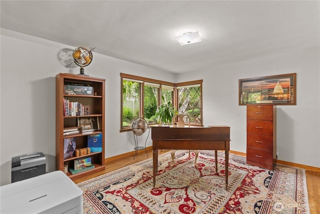 1423 Springwater Ave, Wenatchee, WA 98801 - office with light wood-type flooring and baseboards