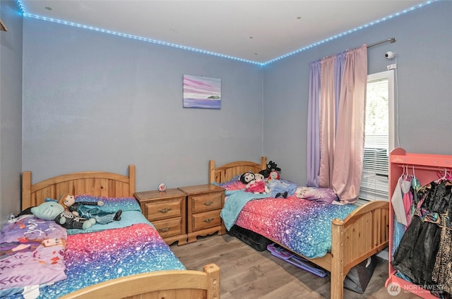 1332 SE Fireweed Rd, Shelton, WA 98584 - bedroom featuring wood finished floors