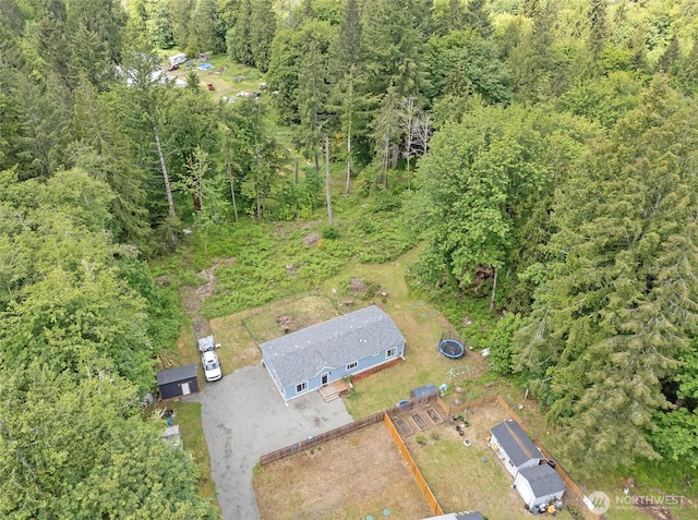 1332 SE Fireweed Rd, Shelton, WA 98584 - drone / aerial view of a forest