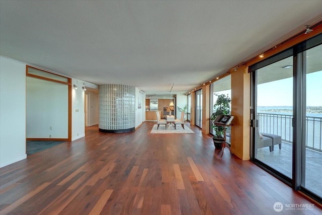 1 N Stadium Way Unit 16, Tacoma, WA 98403 - living area with wood finished floors and baseboards