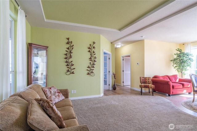 1701 E Burr Ave Unit 12, Moses Lake, WA 98837 - living area with light colored carpet and baseboards