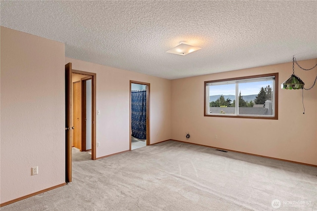 920 11th St NE, East Wenatchee, WA 98802 - empty room featuring light colored carpet, baseboards, and a textured ceiling