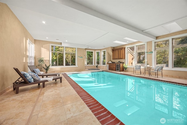 view of pool