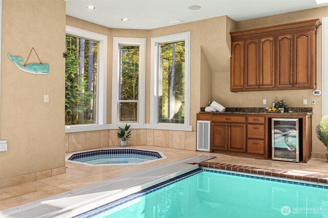 view of pool