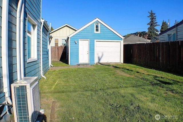 2916 Robin Ave, Bremerton, WA 98310 - detached garage with ac unit and fence
