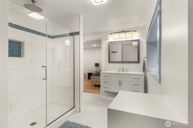119 37th Ave E, Seattle, WA 98112 - full bath featuring a shower stall and vanity