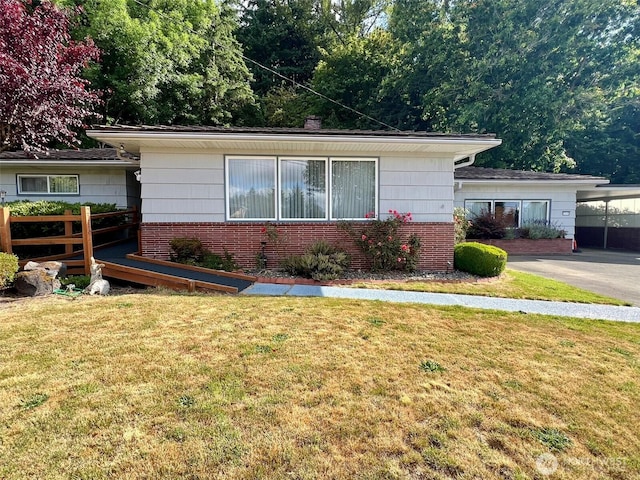 2116 Cascade Way, Longview, WA 98632 - view of front of home featuring brick siding and a carport