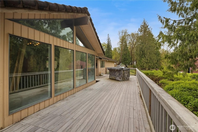 15324 SE 344th St, Auburn, WA 98092 - view of wooden terrace
