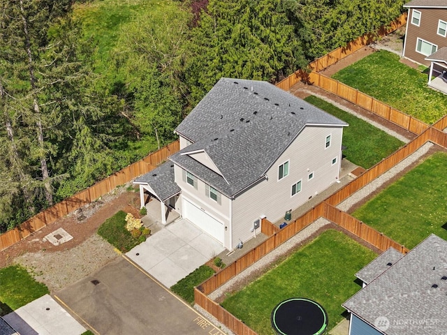 bird's eye view
