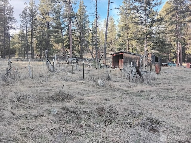 193 Blue Meadows Rd, Tonasket, WA 98855 - view of yard with an outdoor structure