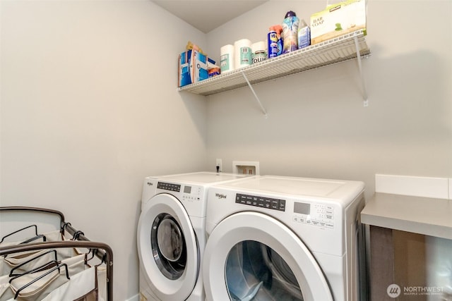 19825 152nd Street Ct SE, Bonney Lake, WA 98391 - laundry room featuring independent washer and dryer and laundry area