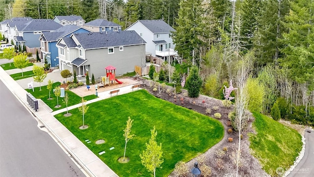 19825 152nd Street Ct SE, Bonney Lake, WA 98391 - aerial view featuring a residential view