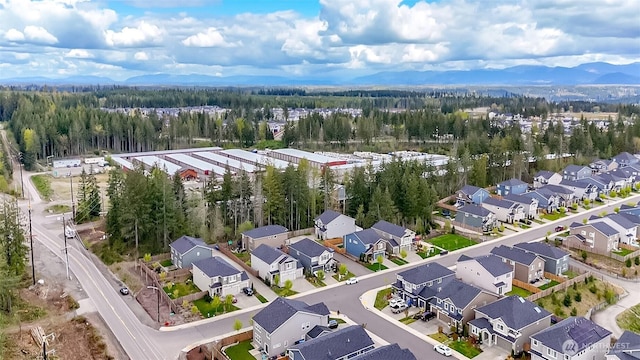 19825 152nd Street Ct SE, Bonney Lake, WA 98391 - bird's eye view with a forest view and a residential view
