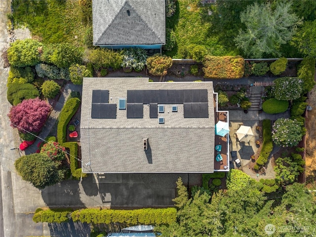 drone / aerial view