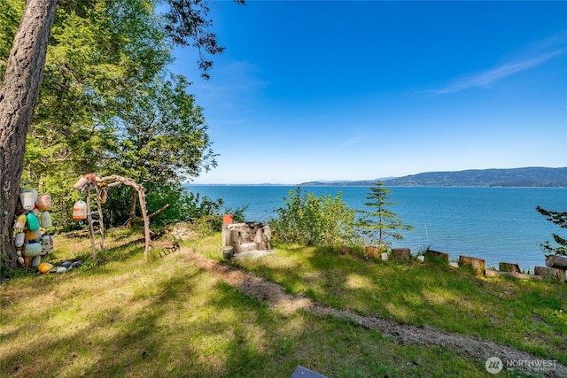 60 Eliza Is, Bellingham, WA 98226 - property view of water featuring a mountain view
