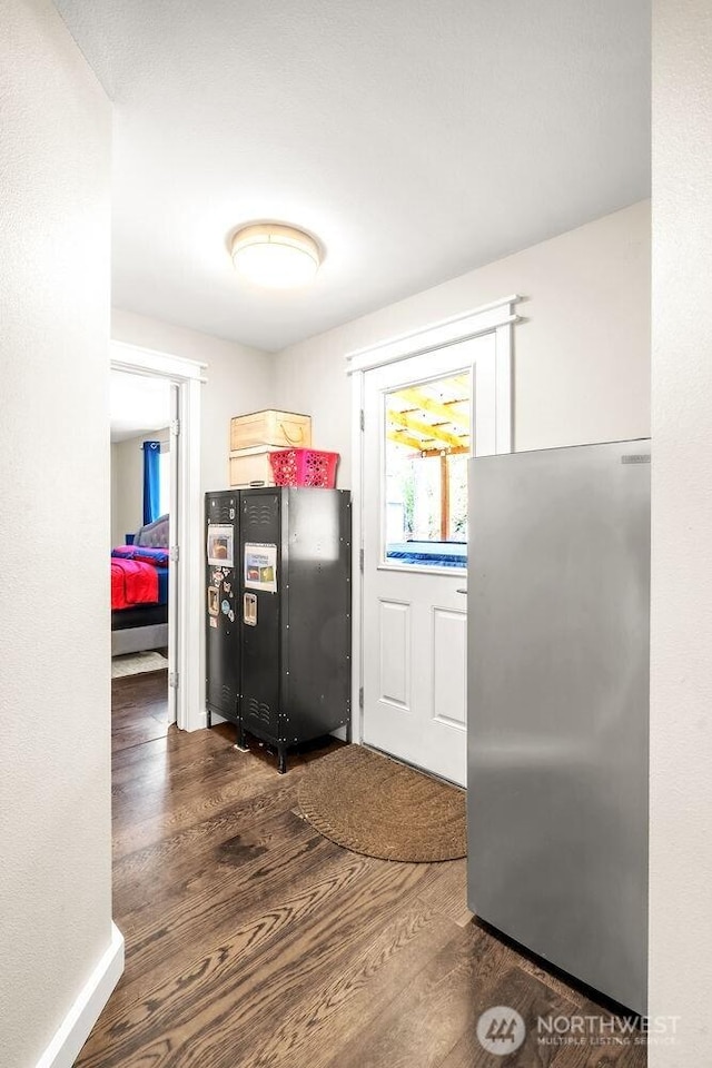 4 Dakota Ln, Elma, WA 98541 - interior space featuring dark wood-style flooring